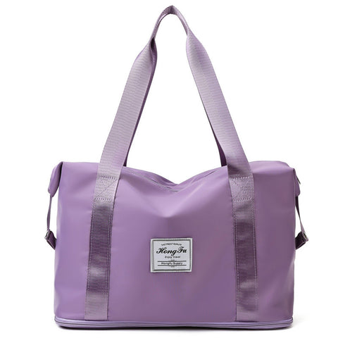 Travel Bag Female Short-distance Portable Travel Boarding Fitness Bag Ladies Fashion Light Portable Outing Duffel Bag Tot